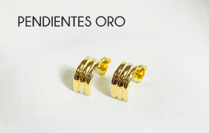 Pendientes oro