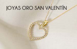 San Valentín oro
