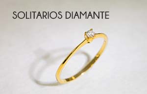 Solitarios diamante